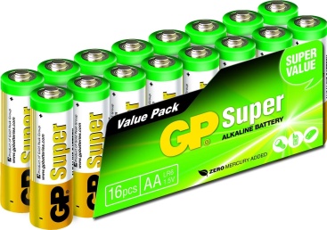 GP Batteries GP Batteries Super Alkaline AA batería no-recargab