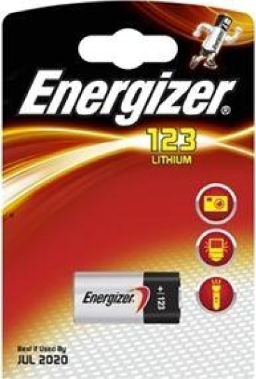 Energizer Ultimate Lithium pack de 1 pilas el123 litio larga para dispositivos alto consumo ligera y 20 años vida blister 123 e123 bl1 3v en123p1 628290 3