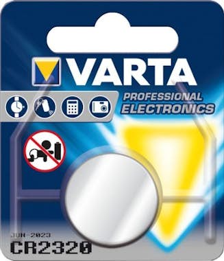 Pila Varta Cr2320 3 boton bl1 6320101401... 1 batería norecargable lote de electronics 135 mah 3v 6 30 10