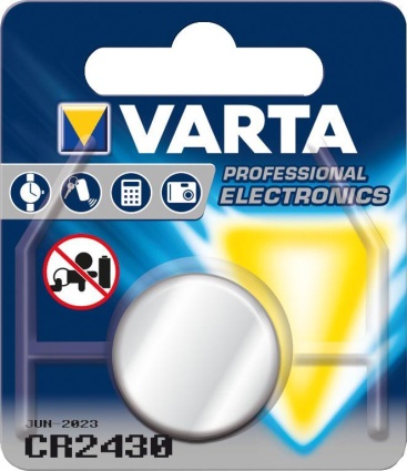 Pila Varta Cr2430 1 unidad professional electronics blx1 3v boton bl1 litio 3 6430112401... 280 48061 6430