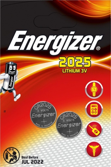 Energizer CR2025 batería no-recargable Ión de liti