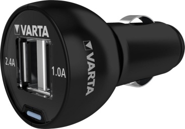 Cargador Varta 57931 57931101401 para coche de 2 puertos usb 17w