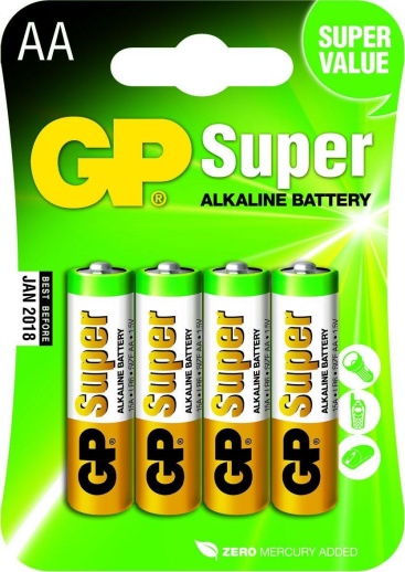 GP Batteries Super Alkaline AA batería no-recargab