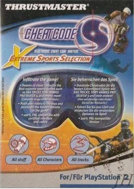 Thrustmaster Cheats Code Extreme Sports Ps2