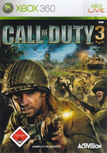 Activision Call Of Duty 3 X360