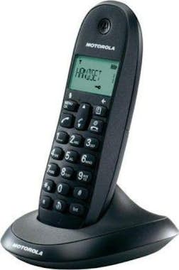 Motorola Motorola C1001L Teléfono DECT Negro Identificador