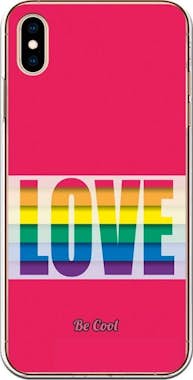 BeCool Funda Silicona iPhone XS Max - BeCool  Love Colors