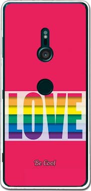 BeCool Funda silicona Sony Xperia XZ3 - Becool Love Color