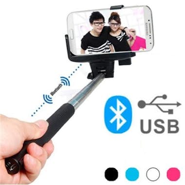 InnovaGoods MonopiÉ Bluetooth Para Selfies - Rosa