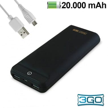 3GO 3go Power Bank 20000mah Para Ipad/tablet/smart