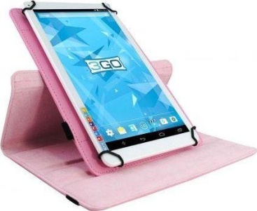 3GO Funda Universal 3Go Csgt19 Rosa - Para Tablets 10.1/25.6Cm