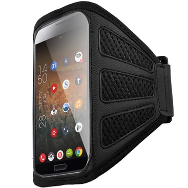 Avizar Brazalete deportivo negro táctil Smartphone 137 x