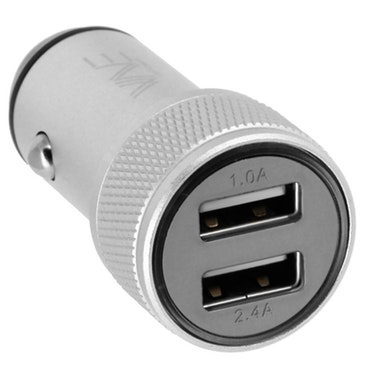 Wave concept Cargador para coche 2 puertos USB 3,4A - Wave Conc