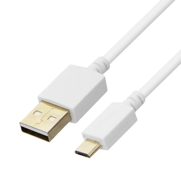 Inkax Cable USB a Micro-USB 2.1A 2 metros Blanco