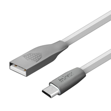 Inkax Cable USB a Micro-USB 1 metro - Blanco