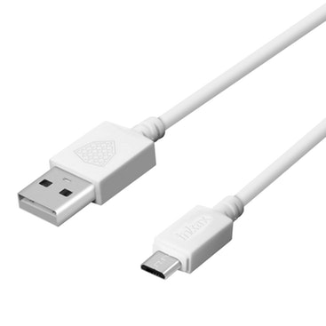 Inkax Cable USB a Micro-USB 3 metros - Blanco