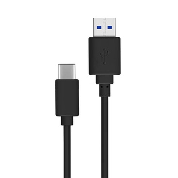 Avizar Cable USB tipo C a USB Negro 1m - Carga y sincroni
