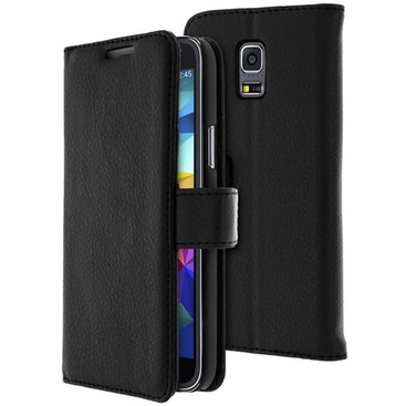 Avizar Funda libro billetera para Samsung Galaxy S5 Mini
