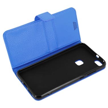 Avizar Funda libro billetera para Huawei P10 Lite - Azul