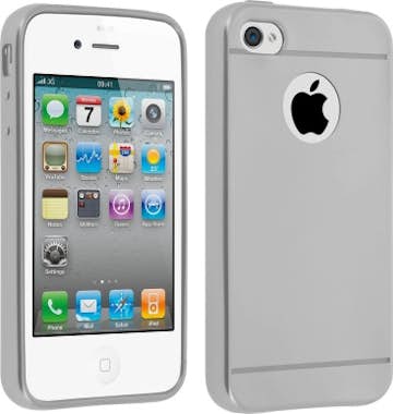 Avizar Carcasa protectora iPhone 4 / 4S Silicona Efecto M