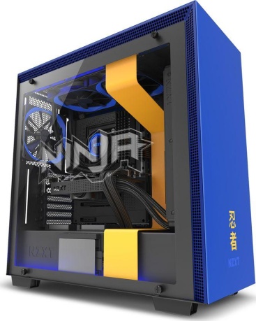 NZXT H700i Ninja carcasa de ordenador Midi-Tower N