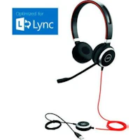 Jabra Evolve 40 UC Biaural Skype Certifi