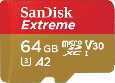 SanDisk Sandisk 64GB Extreme microSDXC memoria flash Clase