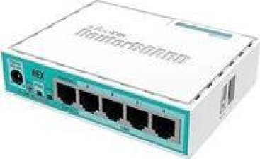 Mikrotik Mikrotik RB750GR3 router Ethernet Turquesa, Blanco