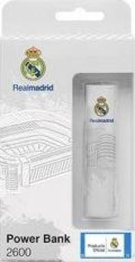 Real Madrid Power Bank C.F. RMPWB001 2600 mAh Blanco