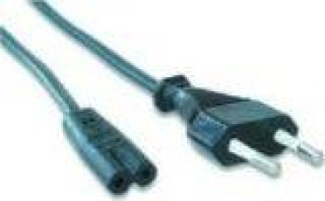 Gembird Pc-184-vde, Power Plug Type C, Macho/hembra, Negro