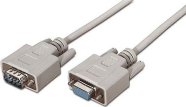 LTD Cable Serie Rs232 Db9 M-h Aisens Beige 1,8m Beige