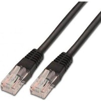 LTD Cable Red Utp Cat5e Rj45 Aisens 0,5m Negro