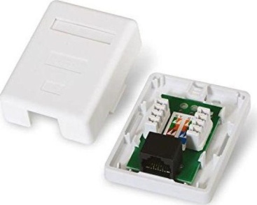 Nanocable Roseta Superficie Rj45 Cat.6 Utp 1 Toma