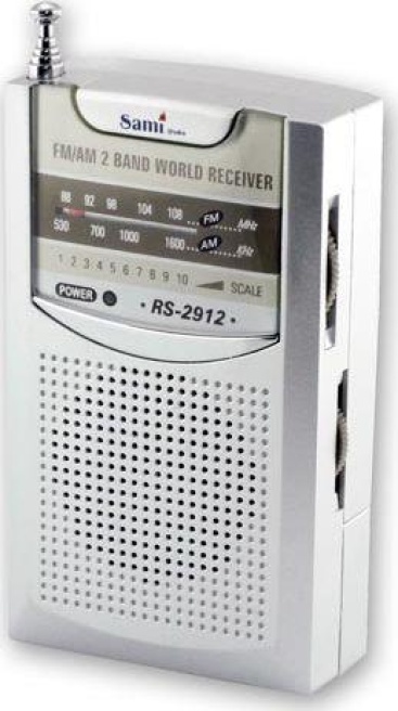 SAMI Radio Sami Rs-2912 Am/fm C/ Auriculares