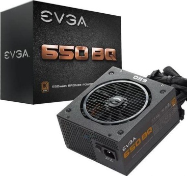 EVGA Evga Fuente Alimentacion 650 Bq, 80+ Bronce 650W