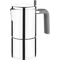Cafetera Bali Bra A170401 - 4 Tazas - Acero Inox 18/10 - Asa