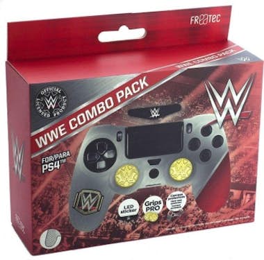 Freektec Combo Pack WWE Ps4 ( Case + Grips + Led Decal) Fre