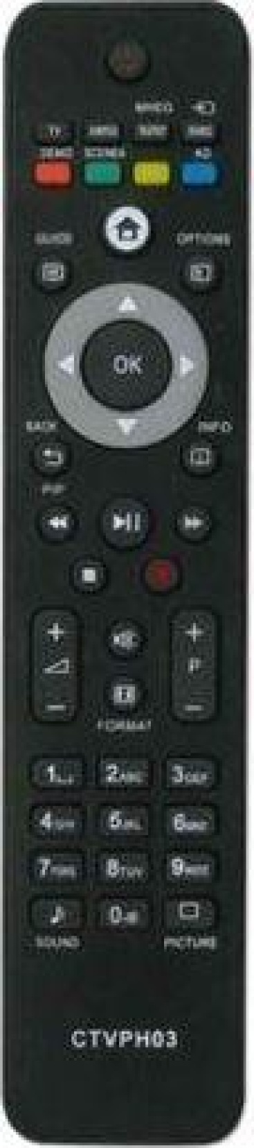 Philips Mando A Distancia Ctvph03 Compatible Con Tv Philips - No Pre