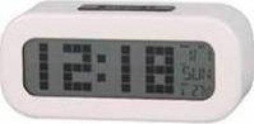 Reloj Despertador Daewoo dcd24w calendario temperatura dcd24 blanco digital dcd24b