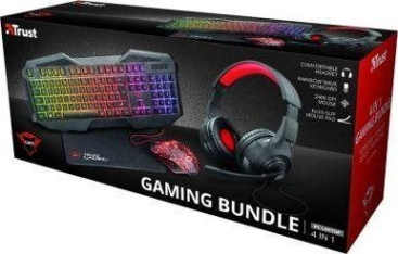 Trust PACK TRUST GAMING GXT 1180RW - TECLADO GXT 830-RW ILUMINADO