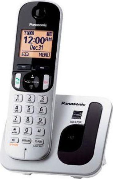 Panasonic Inalambrico Dect Panasonic KX-TGC210SPB 1.6 Gris y