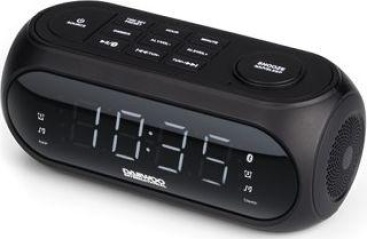 Daewoo Radio Despertador Bluetooth Dcr-460 Negro