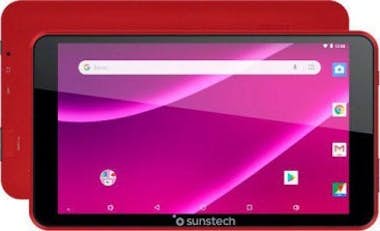 Tablet Sunstech Tab781rd rojo 7 18gb android 8.1 tab781 8 1 ram wifi hd rk3126c 8gb 1.2ghz tab781bl a7
