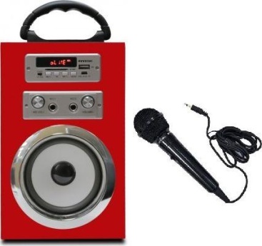 Infiniton ALTAVOZ BLUETOOTH K8 ROJO +MICRO