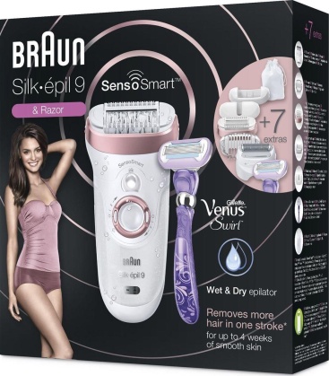 Braun DEPILADORA 9870 New Sensor Silk Epil 9