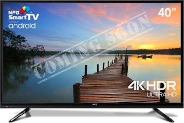 Comprar NPG Televisor 40 pulgadas ULTRA HD 4K Smart Tv Android TVS518L40U
