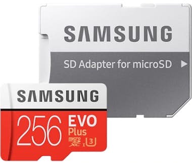 Samsung EVO Plus 256GB MicroSDXC con adaptador