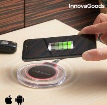 InnovaGoods Cargador Inal?mbrico para Smartphones Qi