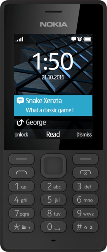 Nokia 150 Dual sim vga pantalla 2.4 qvga negro libre rm1190
