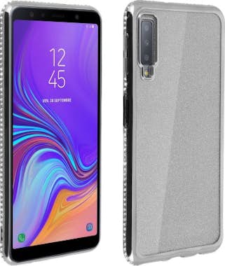 Avizar Carcasa Samsung Galaxy A7 2018 efecto purpurina -